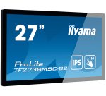 iiyama ProLite TF2738MSC-B2 écran plat de PC 68,6 cm (27") 1920 x 1080 pixels Full HD LED Écran tactile Multi-utilisateur Noir