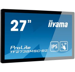 iiyama ProLite TF2738MSC-B2 écran plat de PC 68,6 cm (27") 1920 x 1080 pixels Full HD LED Écran tactile Multi-utilisateur Noir