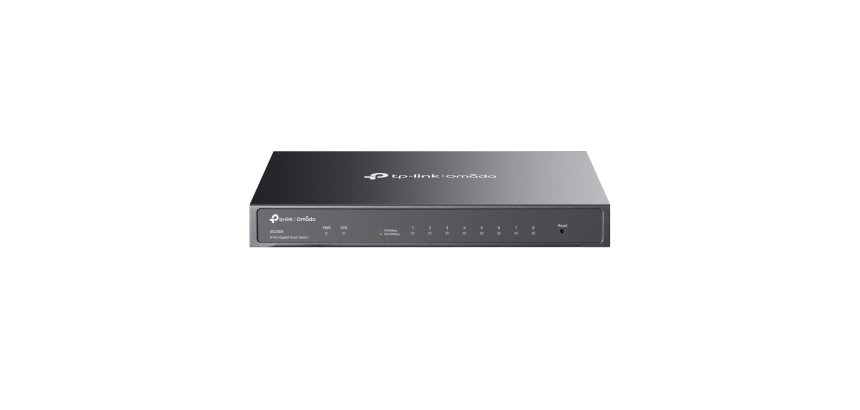 TP-Link Omada SG2008 commutateur réseau Géré L2/L2+ Gigabit Ethernet (10/100/1000) Noir