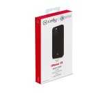 Celly Cromo funda para teléfono móvil 15,5 cm (6.1") Negro