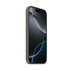 Apple iPhone 16 Pro Silicone Case with MagSafe - Stone Gray