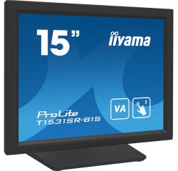 iiyama T1531SR-B1S écran plat de PC 38,1 cm (15") 1024 x 768 pixels XGA LCD Écran tactile Noir