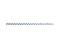 Peignes plastique gbc pour format a4 ï6mm 25 feuilles    coloris blanc boite de 100    unites