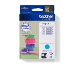 Brother LC221C cartouche d'encre 1 pièce(s) Original Cyan
