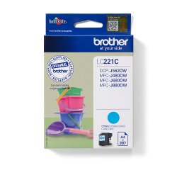 Brother LC221C ink cartridge 1 pc(s) Original Cyan
