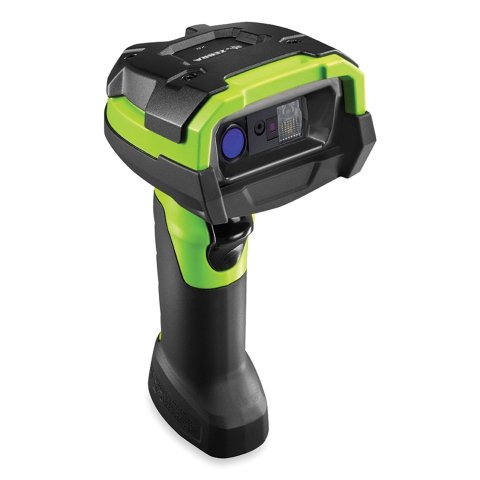 Zebra DS3608-XR Lector de códigos de barras portátil 1D/2D Laser Negro, Verde