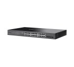 TP-Link Omada SG2428LP commutateur réseau Géré L2/L2+ Gigabit Ethernet (10/100/1000) Connexion Ethernet, supportant l'alimentation via ce port (PoE) Gris