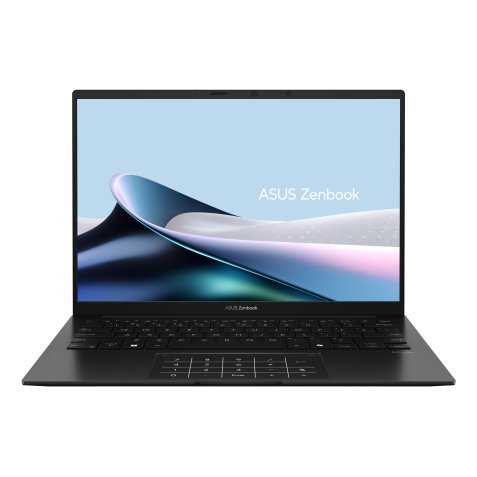 ASUS Zenbook 14 OLED UM3406KA-QD317X AMD Ryzen AI 5 340 Ordinateur portable 35,6 cm (14") WUXGA 16 Go LPDDR5x-SDRAM 512 Go SSD Wi-Fi 6E (802.11ax) Windows 11 Pro Noir