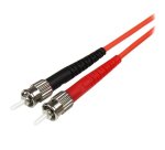 StarTech.com Câble Réseau - Jarretière Fibre Optique Duplex Multimode 50/125 OM2 LC - ST - LSZH - 5 m