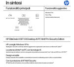 HP EliteDesk 8 SFF G1i Desktop AI PC Wolf Pro Security Edition Intel Core Ultra 9 285 32 GB DDR5-SDRAM 1 TB SSD Windows 11 Pro
