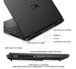 HP E4EW7EA laptop Intel Core Ultra 9 275HX 40,6 cm (16") 2.5K 32 GB DDR5-SDRAM NVIDIA GeForce RTX 5070 Wi-Fi 6 (802.11ax) FreeDOS AI PC Nero