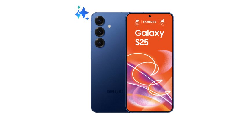 Samsung Galaxy S25 Smartphone AI, Display 6.2'' FHD+ Dynamic AMOLED 2X, Fotocamera 50MP, RAM 12GB, 256GB, 4.000 mAh, Navy