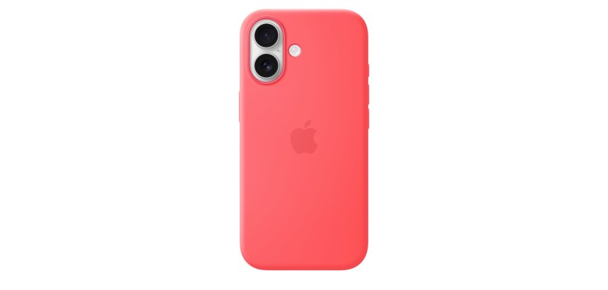 Apple Coque en silicone avec MagSafe pour iPhone 17 - Rose goyave