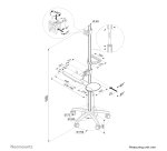 Neomounts FPMA-MOBILE1800 Station de travail mobile 10-27"
