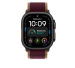 Apple Boucle Trail bordeaux 49 mm - M/L - Finition titane noir