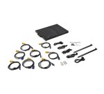 StarTech.com Console KVM à Montage Rack 8 Ports avec Câbles de 1,8m - Switch KVM Intégré avec Écran LCD 17" - Tiroir KVM LCD 1U Complet - KVM OSD - Durable 50,000 MTBF - Support USB + VGA - Clavier QWERTY
