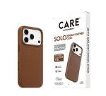 PanzerGlass CARE™ by ® Solo Vegan Leather Case Brown w. MagSafe iPhone 18 Pro | 17 Pro coque de protection pour téléphones portables Housse Marron