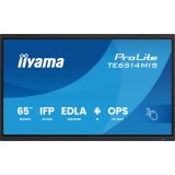 iiyama PROLITE TE6514MIS-B2AG Écran plat de signalisation numérique 165,1 cm (65") LCD Wifi 435 cd/m² 4K Ultra HD Noir Écran tactile Intégré dans le processeur Android 24/7