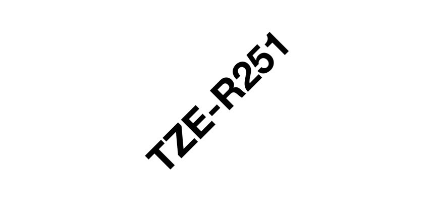 Brother TZe-R251 - Band - seidig - 1 Kassette(n) - Rolle (2,4 cm x 4 m)