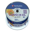 Verbatim 97693 DVD vierge 8,5 Go DVD+R DL 50 pièce(s)