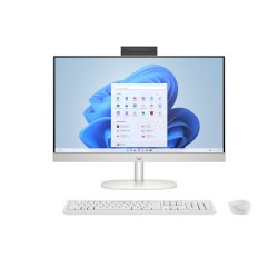 HP 24-cr0067nf AMD Ryzen™ 5 7520U 60,5 cm (23.8") 1920 x 1080 pixels PC All-in-One 16 Go LPDDR5-SDRAM 512 Go SSD Windows 11 Home Wi-Fi 6 (802.11ax) Blanc