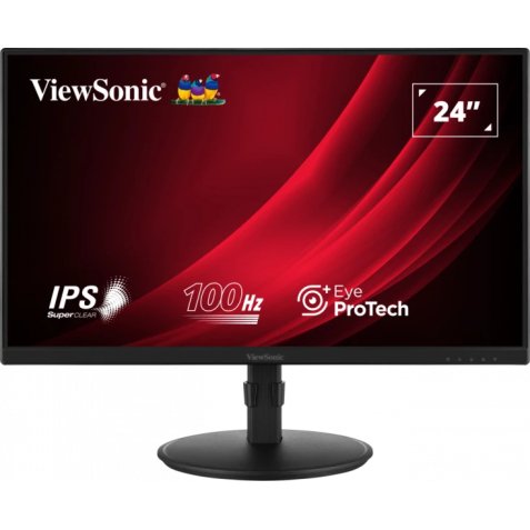 Viewsonic Display VG2408A pantalla para PC 61 cm (24") 1920 x 1080 Pixeles Full HD LED Negro