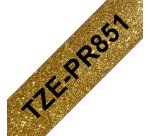 Brother TZE-PR851 nastro per etichettatrice Nero dorato