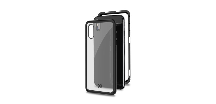 Celly Attraction custodia per cellulare 16,5 cm (6.5") Cover Nero