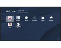 Viewsonic CDE5014-2C Écran d'affichage dynamique Écran plat de signalisation numérique 127 cm (50") LCD Wifi 500 cd/m² 4K Ultra HD Noir Intégré dans le processeur Android 14 24/7