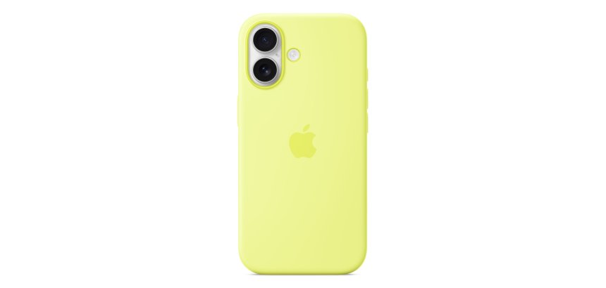 Apple MGEV4ZM/A coque de protection pour téléphones portables 16 cm (6.3") Housse Jaune