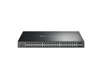 TP-Link Omada SG3452XP switch Gestionado L2+ Gigabit Ethernet (10/100/1000) Energía sobre Ethernet (PoE) 1U Negro