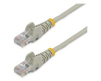 StarTech.com Cable de Red de 0,5m Gris Cat5e Ethernet RJ45 sin Enganches