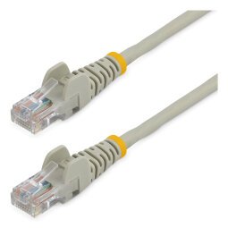 StarTech.com Cable de 2m Gris de Red Fast Ethernet Cat5e RJ45 sin Enganche - Cable Patch Snagless