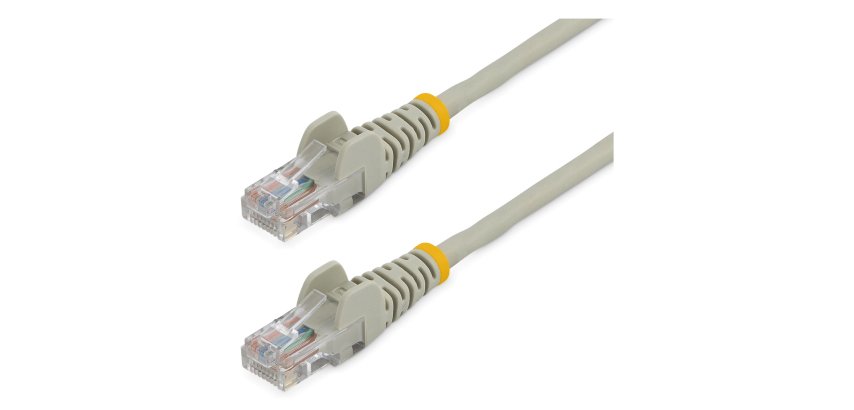 StarTech.com 10m Cat5e Ethernet Netzwerkkabel Snagless mit RJ45 - Grau