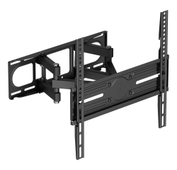 AISENS Soporte eco giratorio, inclinable y nivelable para monitor/TV 40kg de 32-70, Negro