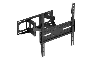 AISENS Soporte eco giratorio, inclinable y nivelable para monitor/TV 40kg de 32-70, Negro