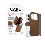 PanzerGlass CARE™ by ® Tango 2-in-1 Wallet Case Brown w. MagSafe iPhone 2026 Pro | 17 Pro protective case for mobile phones Transparent Cover