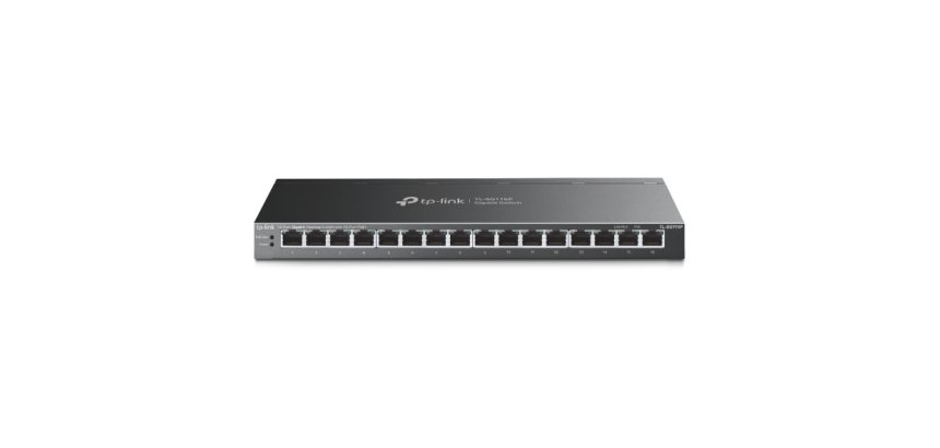 TP-Link TL-SG116P switch No administrado Gigabit Ethernet (10/100/1000) Energía sobre Ethernet (PoE) Negro
