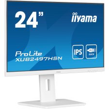 iiyama ProLite XUB2497HSN-W1 écran plat de PC 60,5 cm (23.8") 1920 x 1080 pixels Full HD LED Blanc