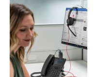 HP Poly Micro-casque monaural USB-C Poly Blackwire 5210 + prise 3,5 mm + adaptateur USB-C/A (lot)