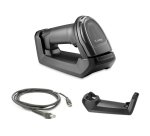 Zebra Lector de Códigos de Barras DS8178 Inalámbrico con Base, Lector de Códigos 1D 2D QR Code, Cable USB Apantallado, De Mano