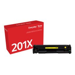 Everyday El tóner ™ Amarillo de Xerox es compatible con HP 201X (CF402X/ CRG-045HY), High capacity