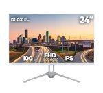 Nilox NXM24FHD100W pantalla para PC 60,5 cm (23.8") 1920 x 1080 Pixeles Full HD LED Blanco