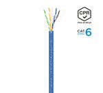 AISENS Cable de Red RJ45 LSZH CPR Dca CAT.6 UTP AWG24, Azul, 100 m
