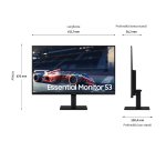 Samsung Monitor LED Serie S30GD da 27'' Full HD Flat