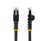 StarTech.com 5m CAT6 Ethernet Cable - LSZH (Low Smoke Zero Halogen) - 10 Gigabit 250Mhz 100W PoE RJ45 10GbE UTP Network Patch Cord Snagless with Strain Relief - Black, CAT 6, ETL Verified, 24AWG