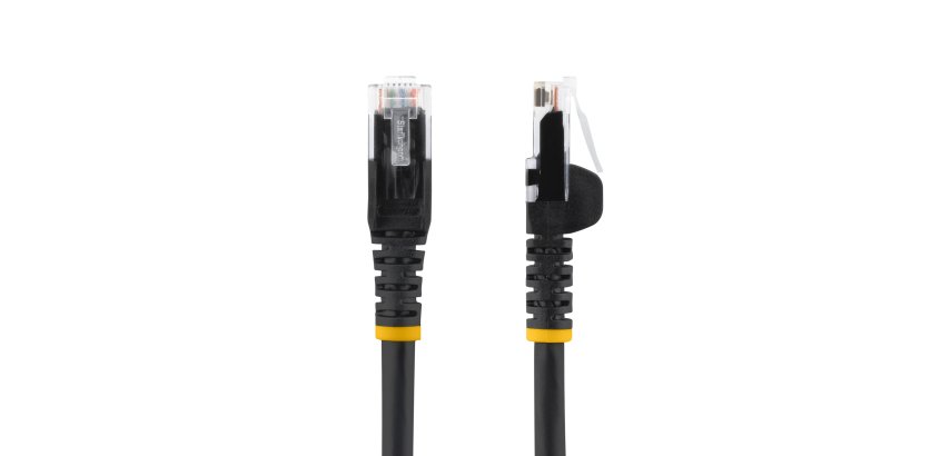 StarTech.com N6LPATCH50CMBK Netzwerkkabel Schwarz 0,5 m Cat6 U/UTP (UTP)