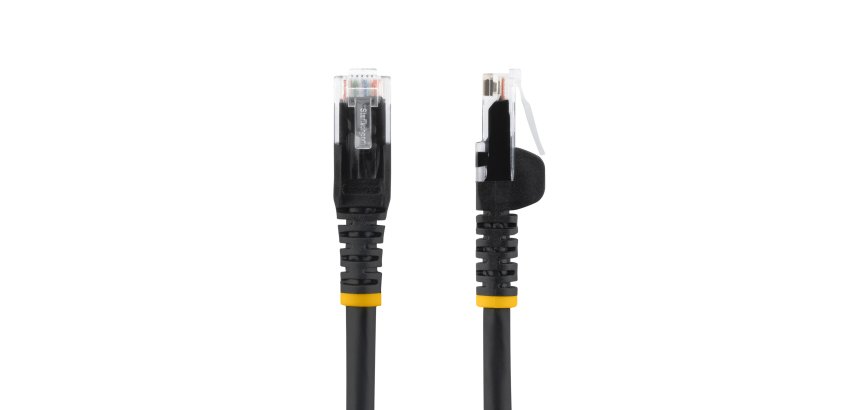 StarTech.com N6LPATCH50CMBK Netzwerkkabel Schwarz 0,5 m Cat6 U/UTP (UTP)