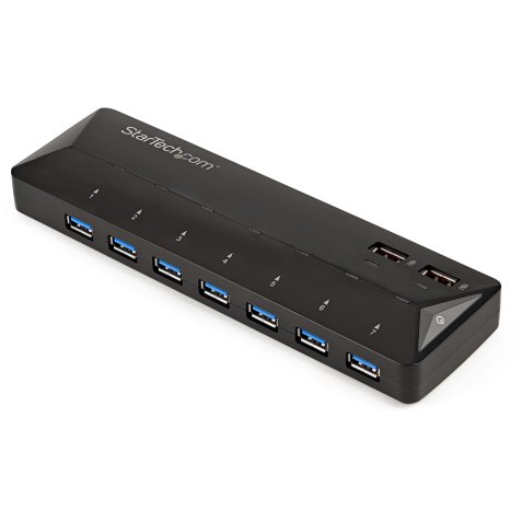 StarTech.com Hub USB 3.0 à 7 ports plus ports dédiés à la charge - 5Gbps - 2x 2,4 A