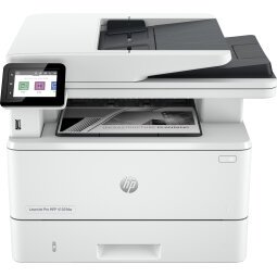 HP LaserJet Pro MFP 4102fdw printer, Zwart-wit, Printer voor Kleine en middelgrote ondernemingen, Printen, kopiëren, scannen, faxen, Draadloos; Geschikt voor Instant Ink; Printen vanaf een telefoon of tablet; Automatische documentinvoer